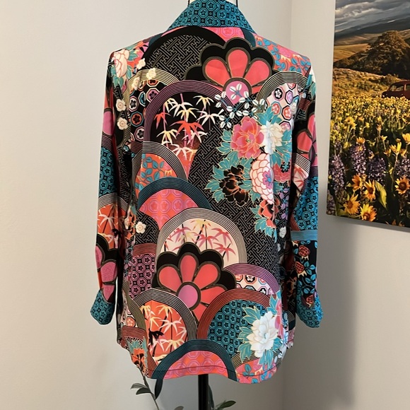 Bob Mackie Open Front Jacket - Picture 7 of 10